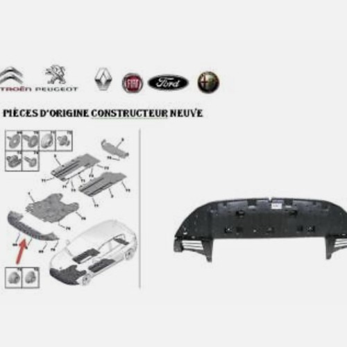 DEFLECTEUR SOUS MOTEUR 308 01/1 A9807702180