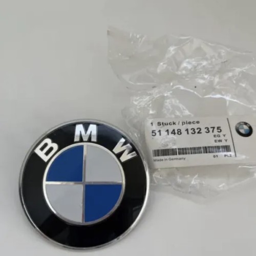 82MM BMW Capot Emblème Bonnet En Forme Logo Insigne E36 E38 E39 E46 E60 E90 X5 8132375