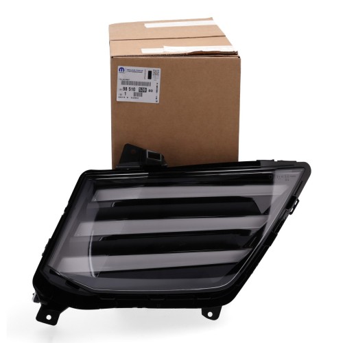 Feu de jour à LED d'origine Peugeot MOPAR pour 208 2 e-208 restylée, avant droit, référence 9851053980