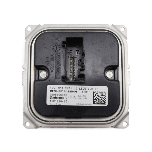 Module de commande RENAULT NISSAN A2C90665801 260551225R Clio Megane Capture Kadjar Ballast Phares Continental
